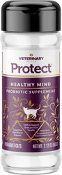 Veterinary Select Protect Healthy Mind Probiotic Cat Supplement, 2.12-oz jar
