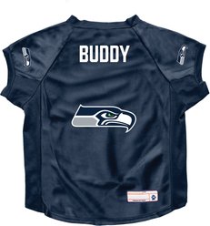 Littlearth NFL Personalized Stretch Dog & Cat Jersey, Seattle Seahawks, Big Dog