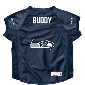 Littlearth NFL Personalized Stretch Dog & Cat Jersey, Seattle Seahawks, Big Dog