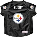 Littlearth NFL Personalized Stretch Dog & Cat Jersey, Pittsburgh Steelers, Big Dog