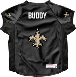 Littlearth NFL Personalized Stretch Dog & Cat Jersey, New Orleans Saints, Big Dog