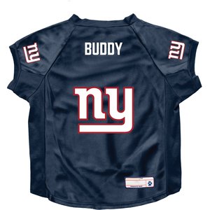 Littlearth NFL Personalized Stretch Dog & Cat Jersey, New York Giants, Big Dog