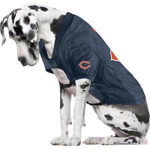 Littlearth NFL Personalized Stretch Dog & Cat Jersey, Chicago Bears, Big Dog