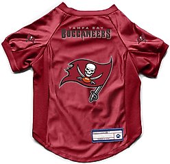 Littlearth NFL Personalized Stretch Dog & Cat Jersey, Tampa Bay Buccaneers, X-Large