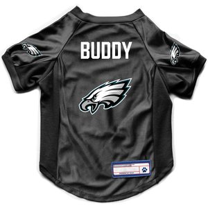 Littlearth NFL Personalized Stretch Dog & Cat Jersey, Philadelphia Eagles, X-Small