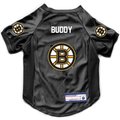 Littlearth NHL Personalized Stretch Dog & Cat Jersey, Boston Bruins, Small