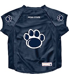 Littlearth NCAA Stretch Dog & Cat Jersey, Penn State Nittany Lions, Big Dog