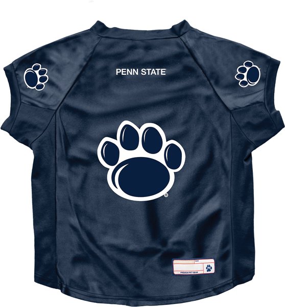 Littlearth NCAA Stretch Dog & Cat Jersey, Penn State Nittany Lions, Big Dog slide 1 of 6