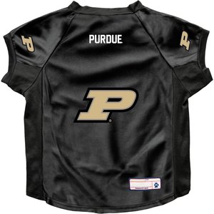 Littlearth NCAA Stretch Dog & Cat Jersey, Purdue Boilermakers, Big Dog