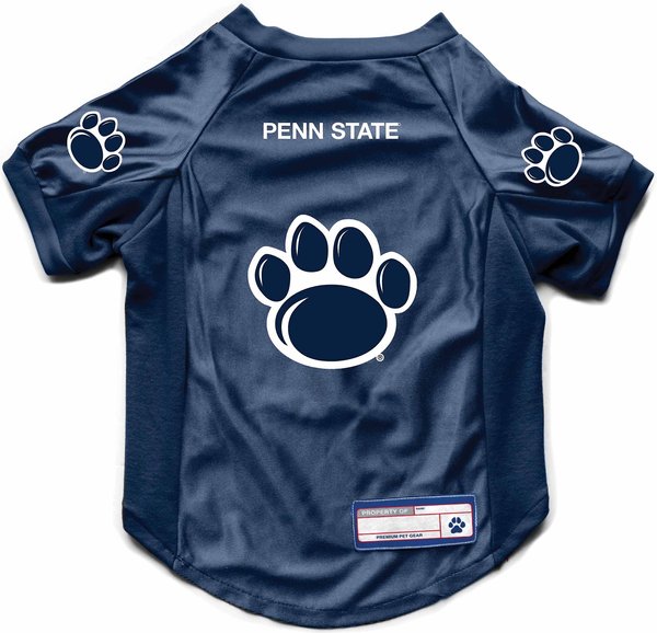 Littlearth NCAA Stretch Dog & Cat Jersey, Penn State Nittany Lions, X-Large slide 1 of 7