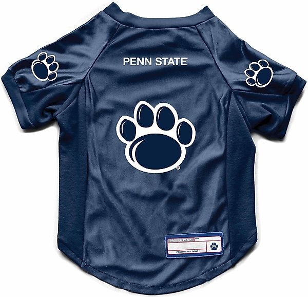 Littlearth NCAA Stretch Dog & Cat Jersey, Penn State Nittany Lions, Small slide 1 of 7