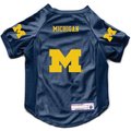 Littlearth NCAA Stretch Dog & Cat Jersey, Michigan Wolverines, X-Large
