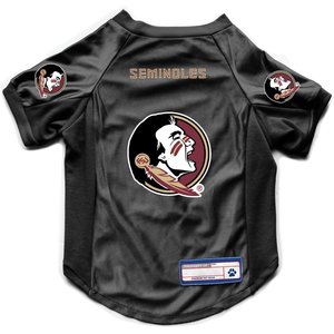 Littlearth NCAA Stretch Dog & Cat Jersey, Florida State Seminoles, X-Large