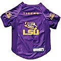 Littlearth NCAA Stretch Dog & Cat Jersey, LSU Tigers, Small