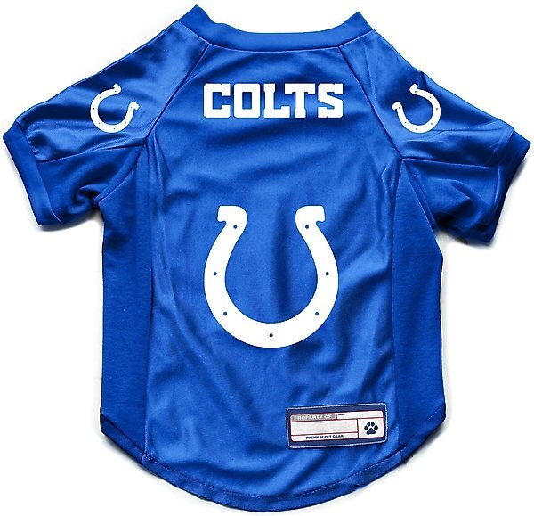 Littlearth NFL Stretch Dog & Cat Jersey, Indianapolis Colts, X-Large slide 1 of 7
