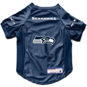 Littlearth NFL Stretch Dog & Cat Jersey, Seattle Seahawks, X-Small