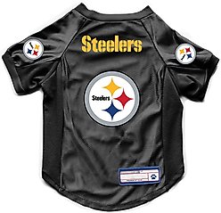 Littlearth NFL Stretch Dog & Cat Jersey, Pittsburgh Steelers, Small
