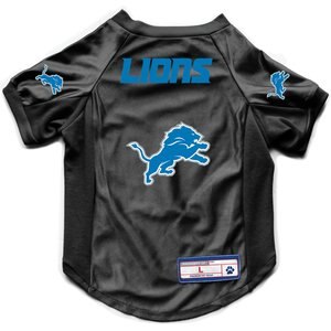 Littlearth NFL Stretch Dog & Cat Jersey, Detroit Lions, Small