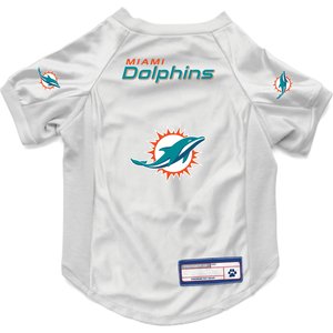 Littlearth NFL Stretch Dog & Cat Jersey, Miami Dolphins, X-Large