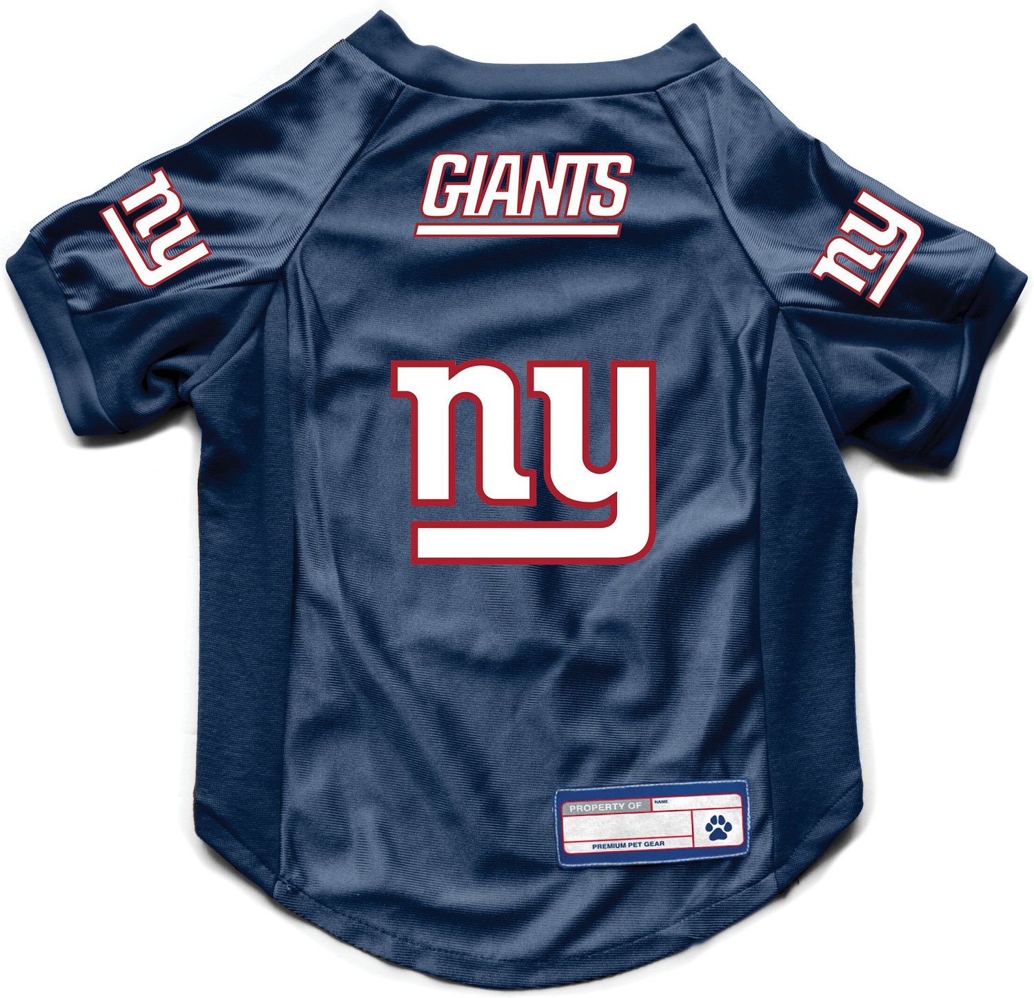 New York Giants Pet Stretch Jersey