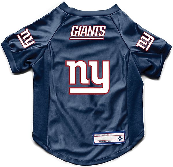Littlearth NFL Stretch Dog & Cat Jersey, New York Giants, Small slide 1 of 7