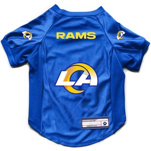 Littlearth NFL Stretch Dog & Cat Jersey, Los Angeles Rams, Small