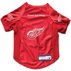 Littlearth NHL Stretch Dog & Cat Jersey, Detroit Red Wings, Medium
