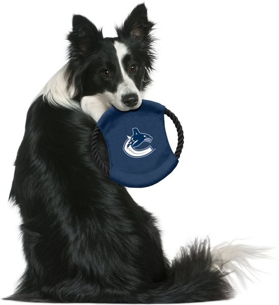 Littlearth NHL Licensed Sock Monkey Dog Tug Toy & Flying Disc