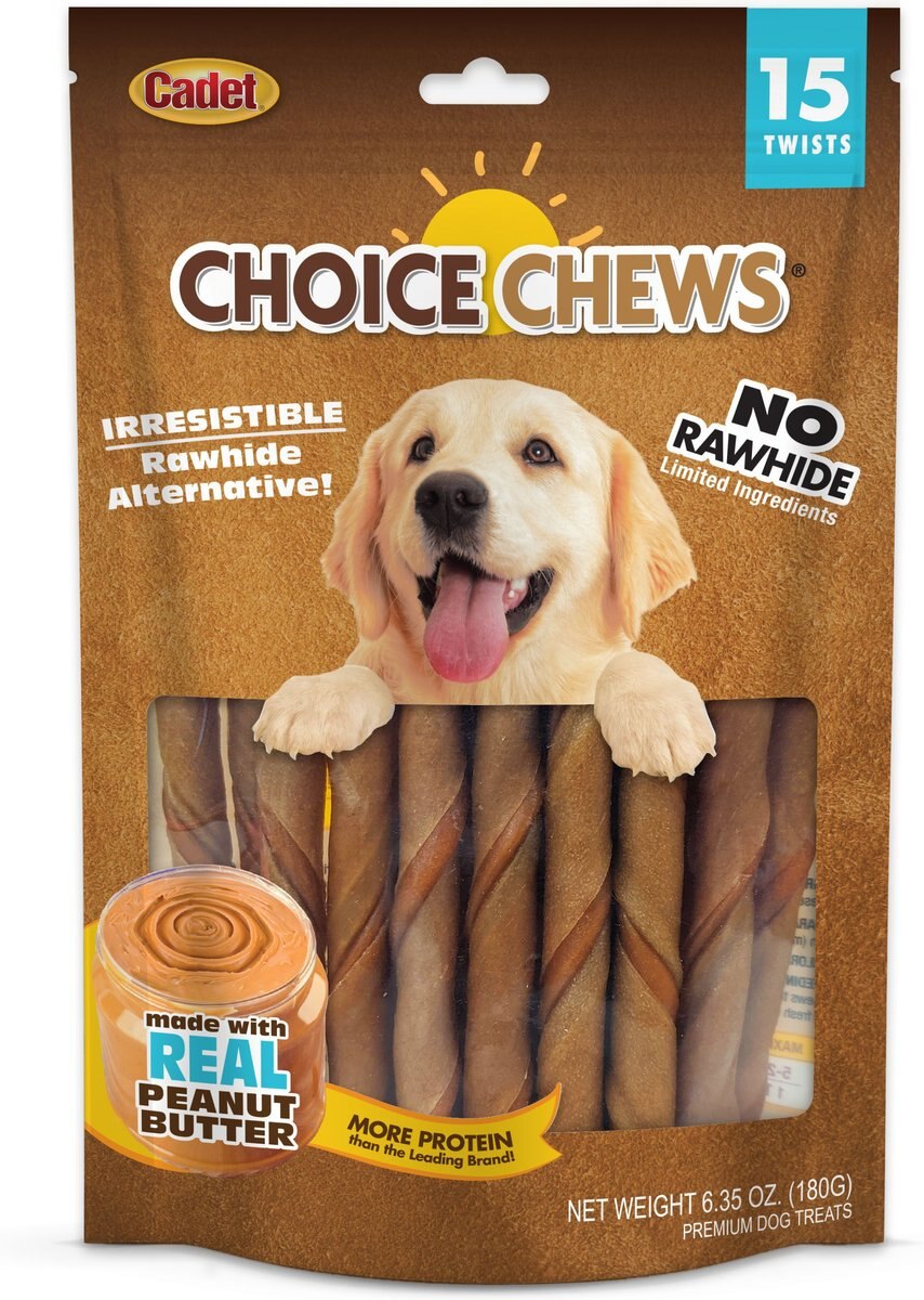 No rawhide best sale dog chews