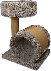 Royal Cat Boutique Cat Play Tunnel & Bed, Neutral
