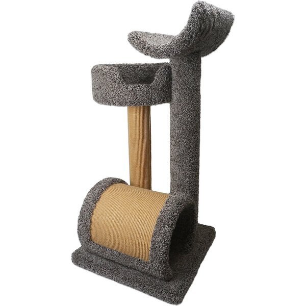 Royal Cat Boutique 40-in Cat Perch & Play Tunnel, Neutral