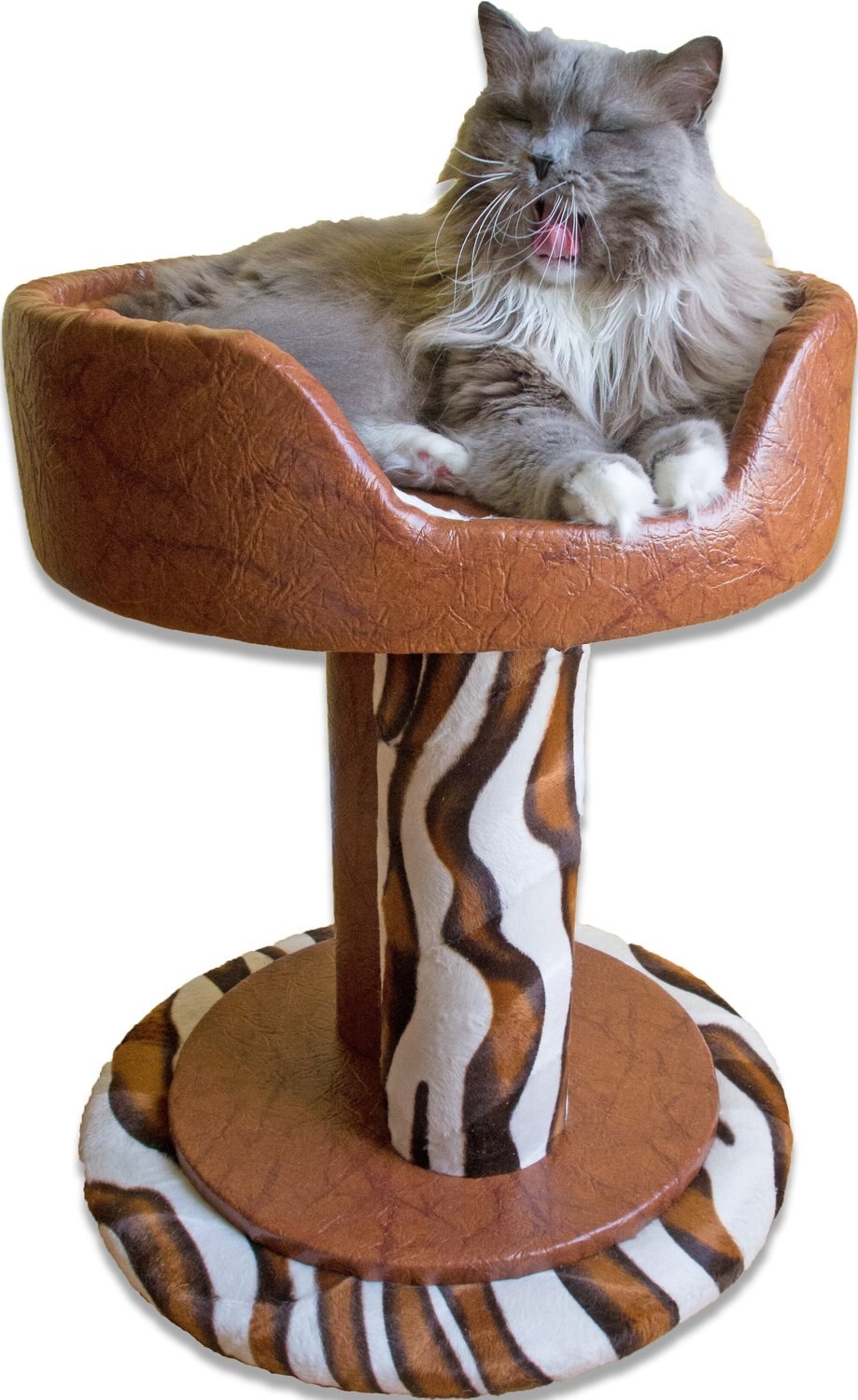 Royal Cat Boutique Hybernest Deluxe Luxury Bolster Cat Bed
