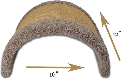 Show full view: Royal Cat Boutique D1 Curved Cat Scratcher, Neutral, 12 x 16 slide 4 of 5