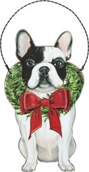 Primitives By Kathy Frenchie Christmas Ornament