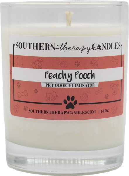 Southern Therapy Candles Peachy Pooch Odor Eliminator Candle slide 1 of 2