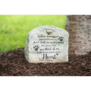 C&F In Your Heart Pet Bereavement Marker & Urn
