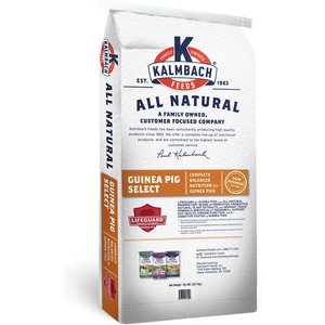 Kalmbach Feeds All Natural Guinea Pig Select Food, 50-lb bag