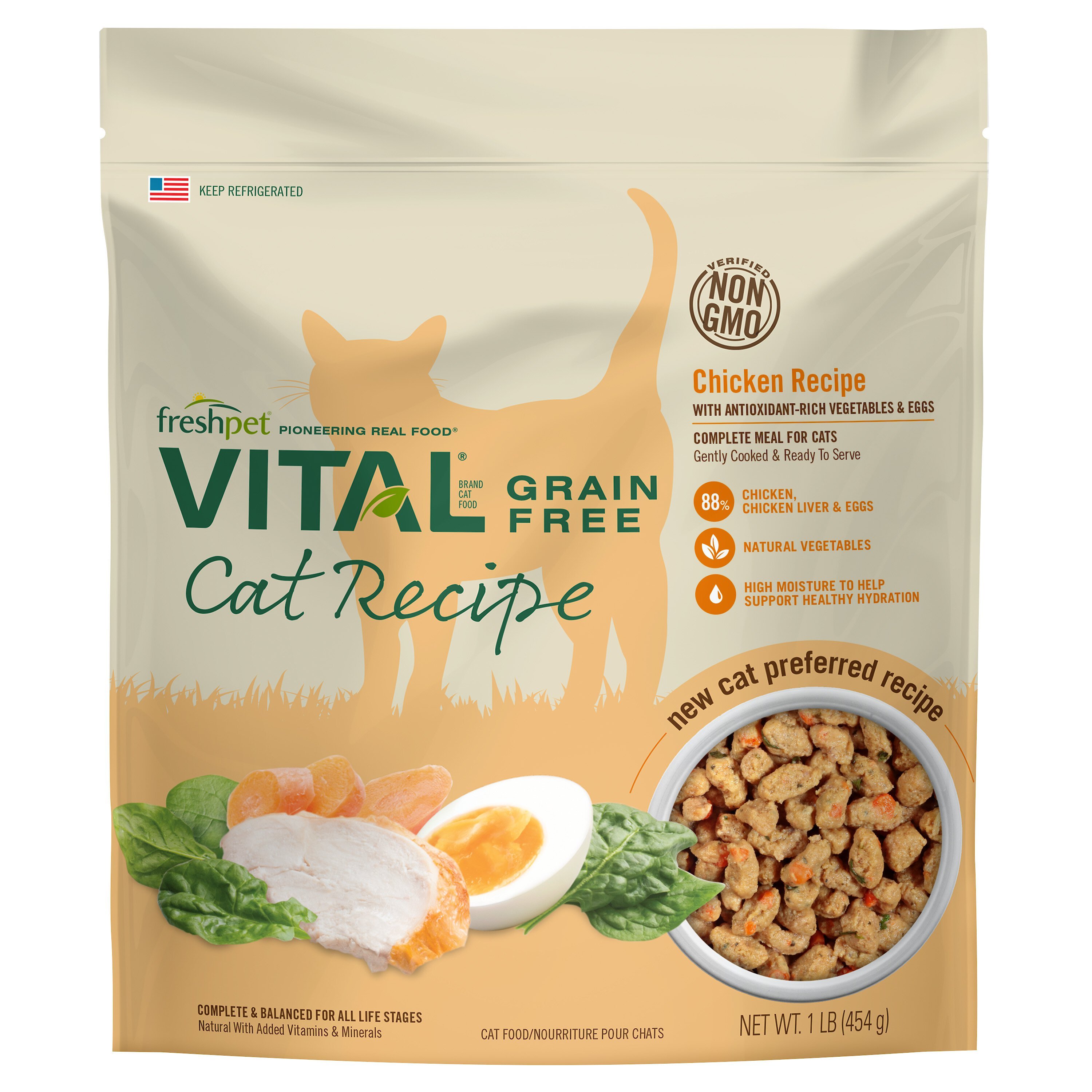 Where do Freshpet Vital ingredients come from?