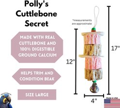 Polly's Pet Products Cuttlebone Secrets Bird Perch, Large slide 2 of 4