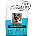 American Journey Grain-Free Limited Ingredient Salmon & Pea Recipe Dry Cat Food, 12lb bag