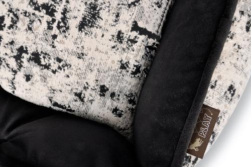 Show full view: P.L.A.Y. Pet Lifestyle and You Solstice Bolster Dog Bed with Removable Cover, Night Sky Black, Large slide 5 of 5