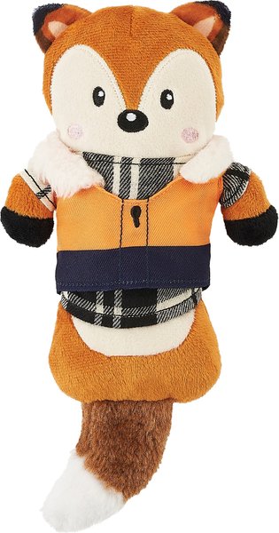 Frisco Fall Hipster Fox Plush Kicker Cat Toy with Catnip slide 1 of 4