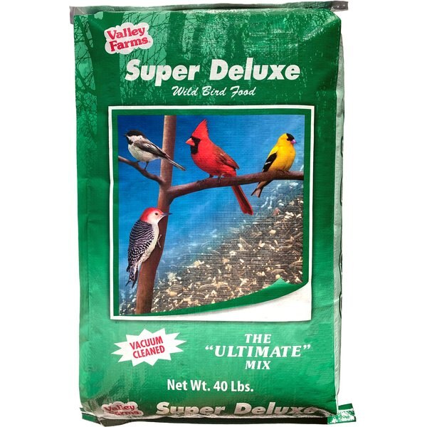 VALLEY FARMS Super Deluxe Wild Bird Food, 40lb bag