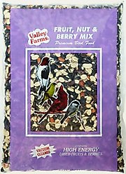 Valley Farms Fruit, Nut & Berry Mix Wild Bird Food, 4-lb bag