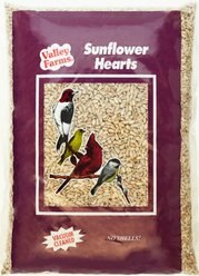 Valley Farms Sunflower Hearts Wild Bird Food, 4-lb bag