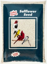 Valley Farms Safflower Seed Wild Bird Food, 4-lb bag
