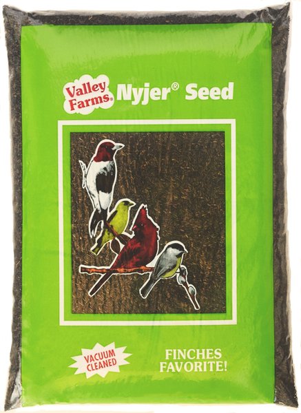 Valley Farms Nyjer Seed Wild Bird Food, 15-lb bag slide 1 of 2
