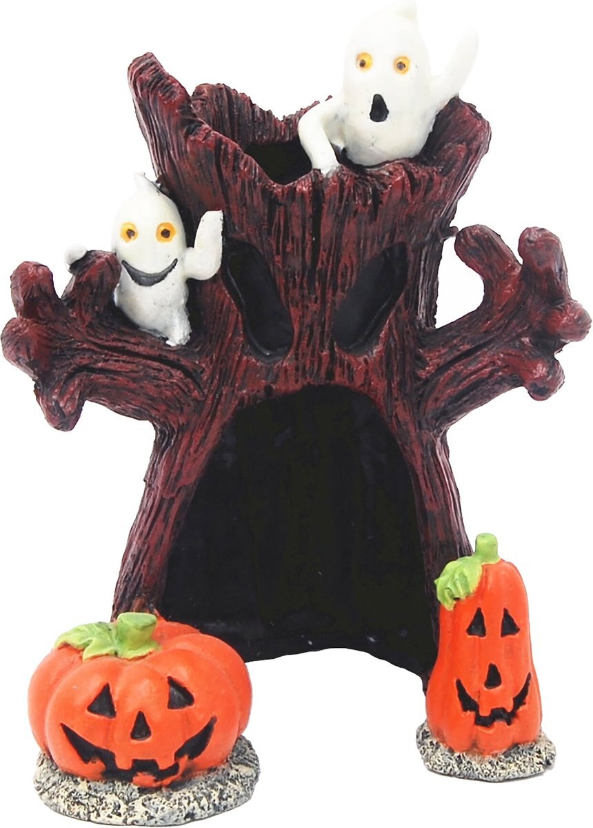 SPORN Haunted Tree Swim Thru Aquarium Ornament