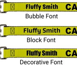 Buckle-Down Personalized Dog Leash, Caution slide 2 of 2