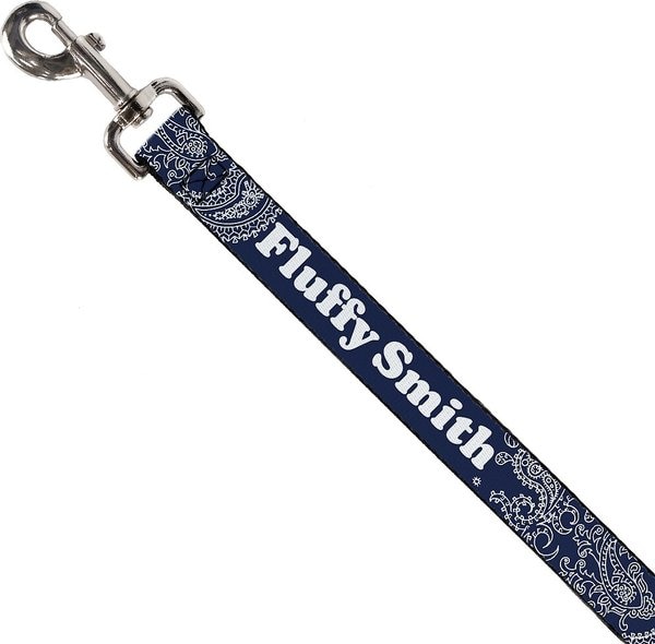 Buckle-Down Personalized Dog Leash, Paisley slide 1 of 2